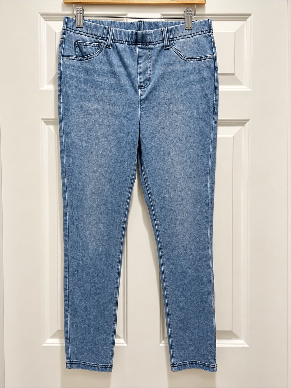 Serra Side M Light Wash Pull-On Skinny Jeans Stretch Denim Jeggings